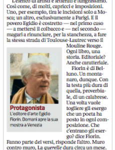 Colophon alla ArteFiera di Bologna (dal 23 al 26 gennaio 2015) e poi a Ca' Pesaro di Venezia